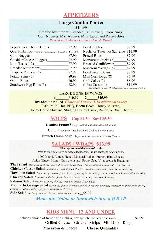 The Logger House Menu image 2