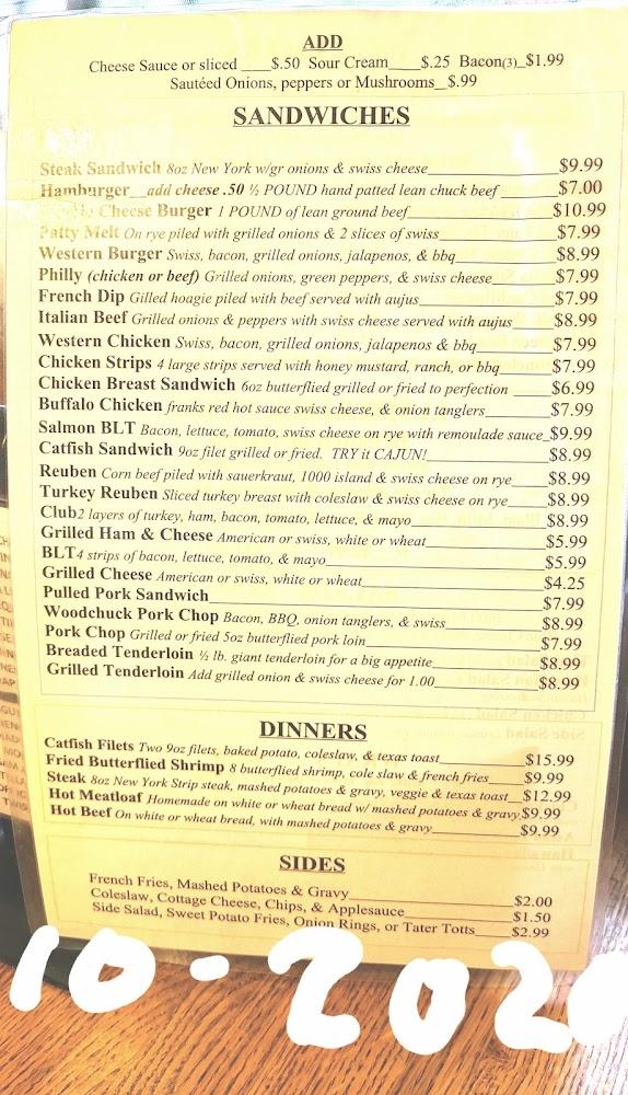 The Logger House Menu image 4